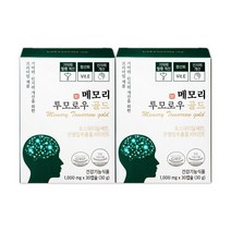 메모리투모로우 골드 식약처인증 포스파티딜세린 은행잎추출물 PS 징코 인지력 기억력 개선 건강기능식품, 2개, 30정