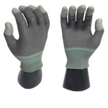 작업용 PU 코팅 장갑 손끝 손가락 반코팅 일장갑_220808EA, C.로얄블루 코팅장갑(장목)L