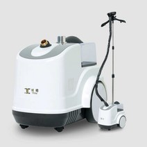 의류매장 스팀다리미 스탠드형 업소용 헹거 핸디, 블랙