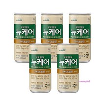 MMSb_뉴케어 하이 200ml 단백질 프로 5캔 대상 웰라이프 환자 어르신 음료 환자식 병원식 사대용 영양보충 노인 유동식zab489