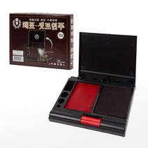 알파(ALPHA) 인주 세트150 사각 인주+스탬프패드, [2129600]100960/free