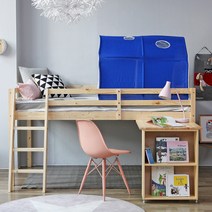 [리비니아] 주니어 벙커 침대 (매트별도 / 매트추가구매), 프레임+텐트, 매트별도