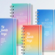 위클리플래너 그라데이션 커버 하루노트 병원예약 시험대비 주간계획, 01)한밤