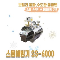 뉴스노우맨 스팀해빙기 고압 스팀 SS-6000, 본체+호스+스팀건세트(노즐 500mm)
