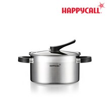 [본사직영] HC해피콜 통3중 스텐냄비 24cm 양수(곰솥), 단일사이즈