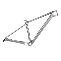 카본 자전거 프레임 Spcycle 29er XC 하드 테일 MTB 148x12mm 142x12mm BSA 29 부스트, Metallic Silver+17inch Matt 14