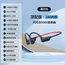 가성비 골전도 이어폰 이어셋 블루투스 무선 핸즈프리 귀걸이형 오픈형 방수, 정부표준배치, 옵션2