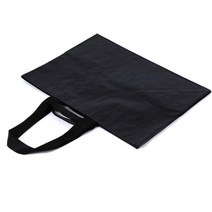 타포린백 특대형 장바구니 이불 빨래 세탁 시장 타포린 가방 블랙