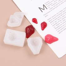 입체 딸기 레진몰드 RM084, 중