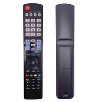 나인틴 LG 스마트 3D TV 용 리모컨 컨트롤러 교체 42LV5500 47LM6700 42LM670S 55LM6700 AKB74455403, 한개옵션0