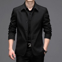 남자 트렌치코트 봄 가을 재킷 한판 캐주얼 중년 패션 트렌드 슬림핏 아빠룩