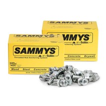 Everflow Sammys 8150922 50 XP 20 3/8 인치 나사 수직 확장 가능한 스레드 로드 앵커 파이프 행거용 디자인 얇은 게이지 도리 사전 드릴링 필요 없음 전기
