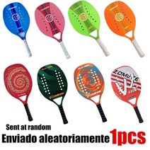 재고 있음/3 색 전체 그물에 최저 가격 전문 비치 테니스 라켓. 라켓 탄소 섬유 EVA 탄성 소재, Sent at random -1pcs