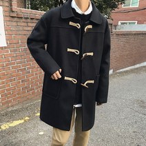 남자 더플코트 윈드 브레이커 떡볶이코트 겨울