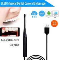 스마트폰 USB 내시경 카메라 구강 실시간 검사 치아캠, 한개옵션0, 한개옵션1