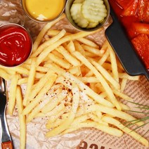 팜피아 냉동 감자튀김 슈스트링 1/4컷 2.5kg/햄버거/피자/돈가스/튀김, 2.5kg, 1개