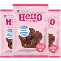 헬로스낵 소프트 닭모래집 30g X 12개 + 사료샘플2종, 1개