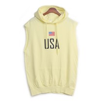 루찌 여름 민소매 박스나시 MZ-USA 후드나시 남녀공용