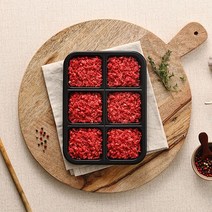 [백십일] 한우 우둔 냉장 다짐육 이유식 300g, 대용량 2번(중기)