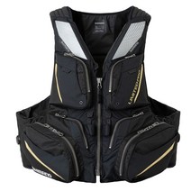시마노 낚시 조끼 VF-110V 리미티드프로 플로팅베스트 XL 리미티드블랙 826343, 기본
