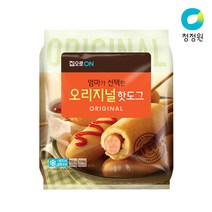 [집으로온] 집으로ON 오리지널 핫도그 750g (10개입) x2개, 75g, 1세트