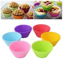 파운드 둥근 실리콘 케이크 12 모양틀 내유지머핀 케익 유산지컵