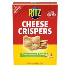 [미국직배송]리츠 치즈 크리스퍼 포 치즈 198g Ritz Cheese Crispers Four Cheese, 1개