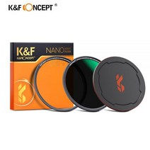 카메라 필터 렌즈 K amp; F Concept 마그네틱 ND1000 나노X 멀티 레이어 코팅 중립 밀도 49mm 52mm 58mm 67mm 77mm 82mm, 02 52mm