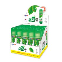종이나라 투명 나라풀 25g 20개입 고체풀 딱풀, 단품