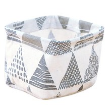 기숙사 준비물 생리대보관함 diy desktop storage basket foldable 잡화 bin 속옷 toy storage box Cosmetic book bag 1pc, 12cm x12cm, 4