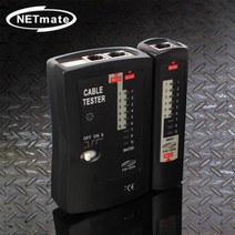 NETmate KW G5N 네트워크 케이블 테스터 전기테스터기/포켓테스터기/히오키테스터기/검전기/멀티미터/디지털멀티테스터기/후크메타/배선테스터기/측정공구테스터기/전압측정기, 1개