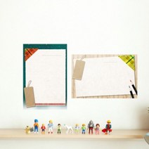 아트박스/꾸밈 cx177-네임테그메모지세트_칠판시트_칠판스티커