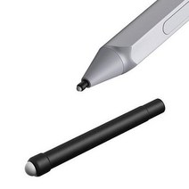 터치펜 교체 팁 SurfacePro4/5/6/7 펜용 고감도 펜 리필 민감한 미세 고무 펜촉 표면, [01] Black