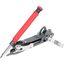 Scribing Tool Clear Scale Exterior Anodizing Treatment 측정 스크라이빙 도구 목공용 학교용 그레이 레드