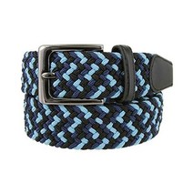 110385 Belts.com 꼰 탄성 스트레치 벨트 캐주얼 위브 캔버스 패브릭 ASIN 138