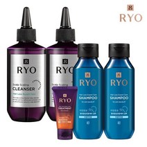 ONLY 려 자양9EX 탈모전문케어 두피스케일링클렌저 145ml 2입 +추가 180ML 2+트리트50ML 1입