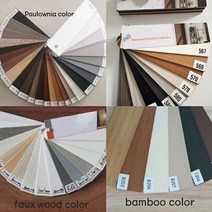 우드블라인드 공장 도매 나무 셔터 베네치아 블라인드 참피나무 오동 창 스마트 홈 장식 커튼 침실100958