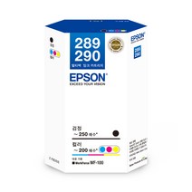 엡손 잉크 T289270, 검정, 컬러, 1세트