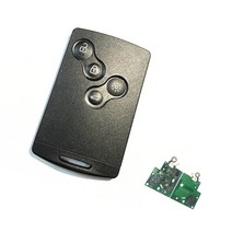 스마트키 자동차키 복사복제 버튼 스마트 키 칩 패시브 키리스 키용 엔트리 시스템 88, 로고와 함께, 1개