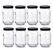 글라스락 580 높은형 유리병 블랙 500ml + 뚜껑 랜덤 발송, 95세트