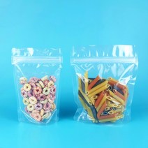 생활을그리다 스탠드 투명 육수 저장팩 250ml 50매 + 400ml 50매 (총100매), 미니(XS)