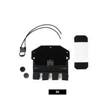DMGear 전술 휴대폰 핸드폰 관리자 패널 FCSK 몰레 후프 스마트폰 파우치 홀더 캐리어 밀리터리 지도 가방 헌트 기어 액세서리, [06] Black (Molle)