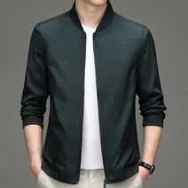 남성자켓 봄가을 차이나 영 캐주얼 코트 모던 프린트 재킷
