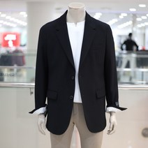 바쏘옴므 바쏘옴므 봄여름 블랙 오버핏 블레이저 WS-W1-GQ-04