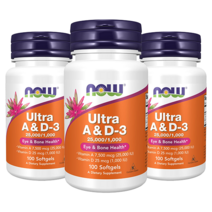 나우푸드 울트라 A & D-3 25000/1000 IU 소프트젤, 100개입, 3개, 100정