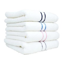 대지타올 더화이트 코마사 40수 200g 호텔식수건, 6개, 핑크