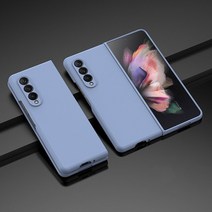 갤럭시폴드4 호환케이스 폴드 4 3 지문 방지 하드 얇은 pc galaxy z fold 4 5g fold4 fold3 fold 3 슬림 보호 접는 가방