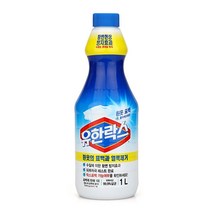 [MantaX] 흰옷 표백제 1L 용기 유한락스 황변현상 방지효과 얼룩제거