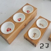 목재도자기식기 2구, 해당옵션으로 클릭클릭