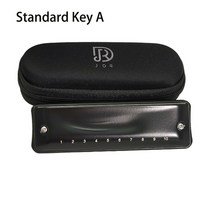 하모니카 jdr harmonica diatonic 10 hole blues harp resin comb mouth organ key c 황동 커버 인청동 reed ninja, 협력사, 표준 키